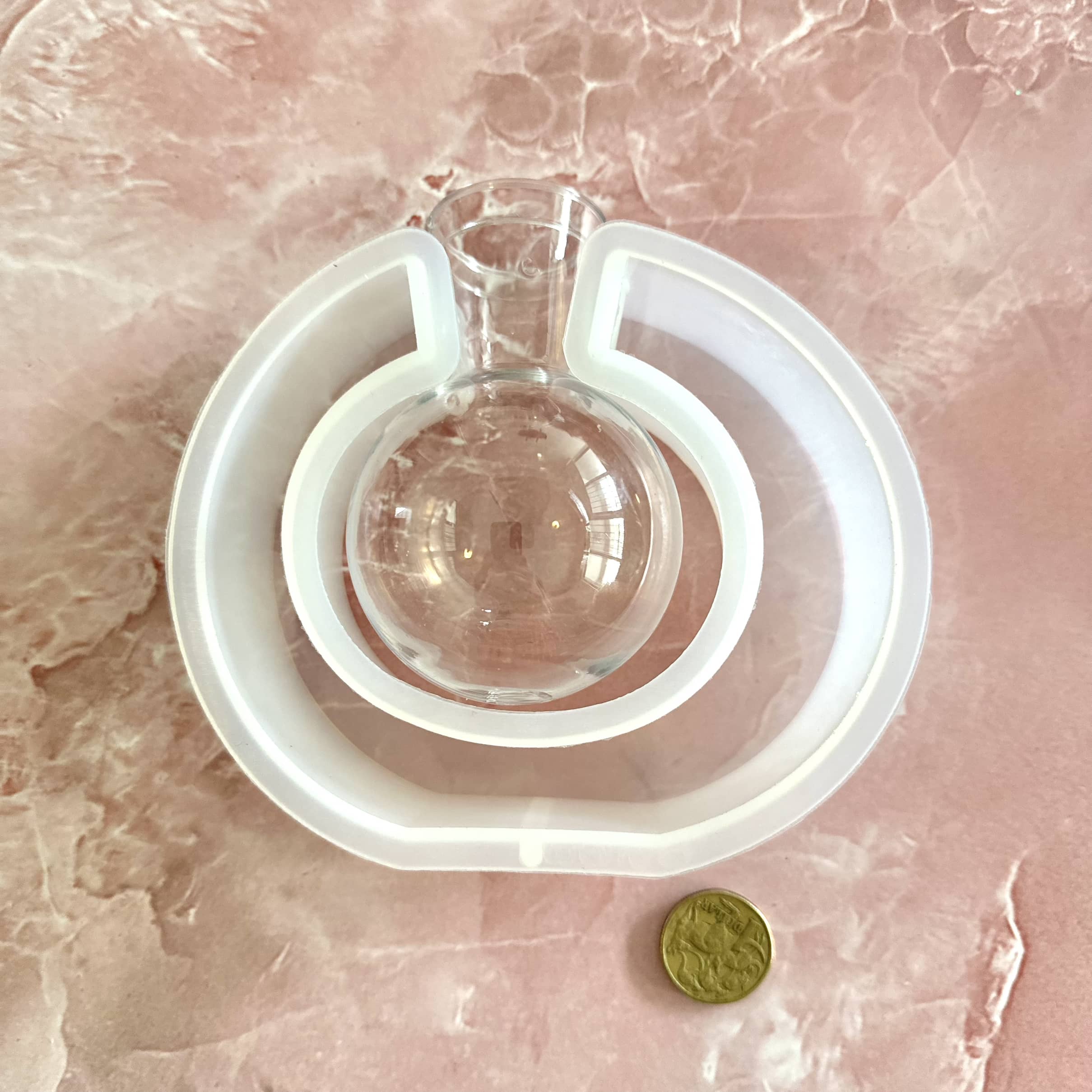 Round Propogation Vase - Silicone Mould (2 Designs)