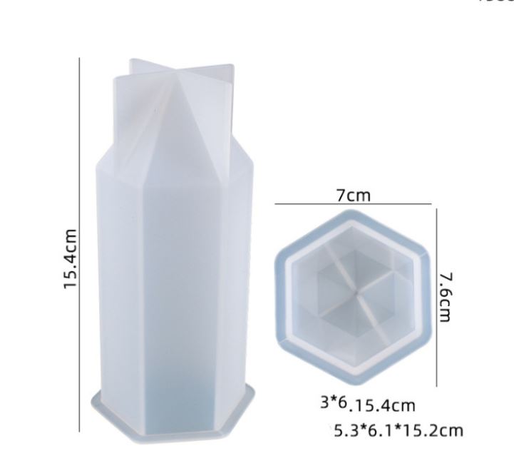 Deep Cast Crystal Point Silicone Mould, Epoxy Resin, Brisbane, Australia