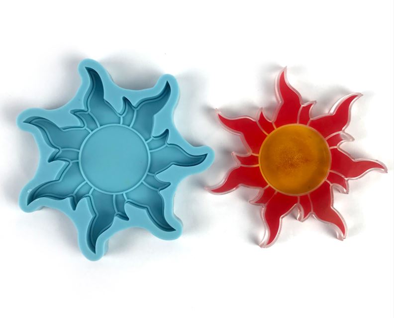 Sun Coaster Silicone Mould, Brisbane, Australia